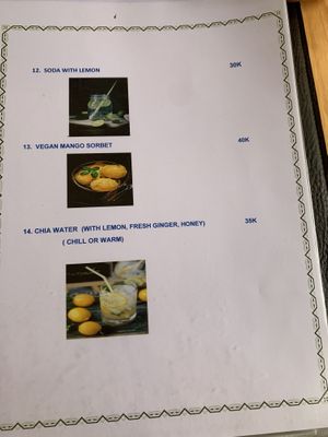 Menu page 15 at Ginger Home in Sapa