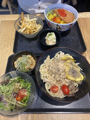 The meal deal. Have translate ready on your phone   at Maruyama 丸山精进料理 in Shanghai