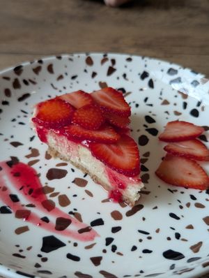 Cheezcake at Rare Earth - The Vegan Cafe in Mumbai