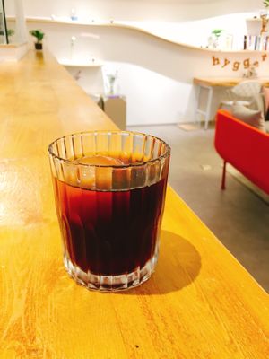 ice drip coffee at Hyggers in Shenzhen