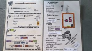 menu at Potato Cafe & Kitchen in Koh Lanta