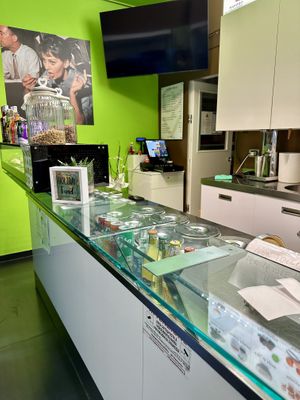 Counter  at Gelateria Venturelli in Desenzano Del Garda