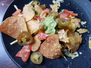 Vegan Nacho appetizer at Popocatepetl in Breda