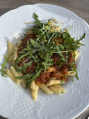 Vegane Bolognese  at Seealm Hög in Serfaus