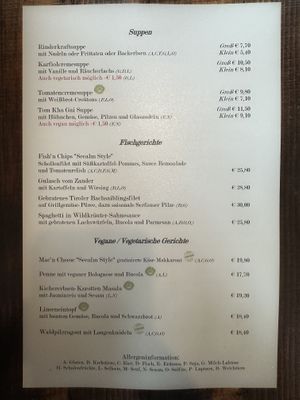 Suppen und vegane/ vegetarische Gerichte  at Seealm Hög in Serfaus