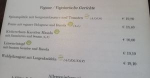 Main Dishes at Seealm Hög in Serfaus
