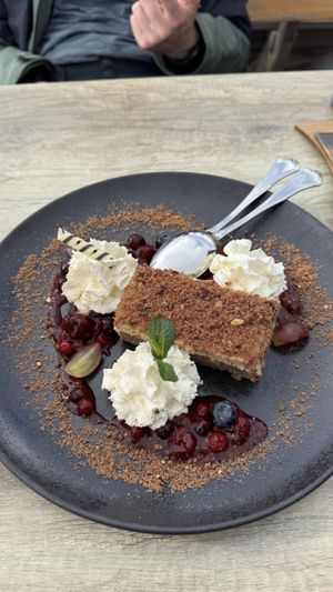 Cheesecake vegan  at Seealm Hög in Serfaus