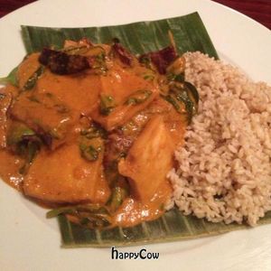 Mi Lah delish dish! at Mi Lah Vegetarian in Ambler