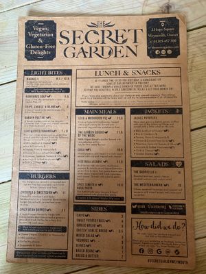   at The Secret Garden in Dorchester