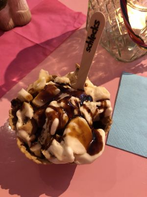 Vegan ice cream  at Schlecks in Muenster