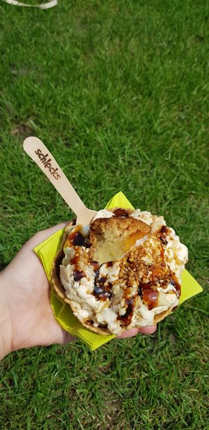 Special offer vegan Cheesecake at Schlecks in Muenster