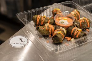 dolmas at Food Factory - Art of Raw in Split