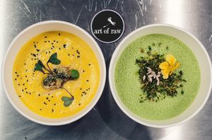 soups at Food Factory - Art of Raw in Split