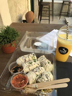 Spring rolls  at Food Factory - Art of Raw in Split