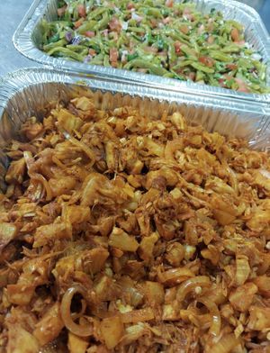 Pastor & cactus salad
Plant based
Pre-order for your events  at El Charrito Market in Gilroy