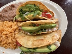 Tacos  at El Charrito Market in Gilroy