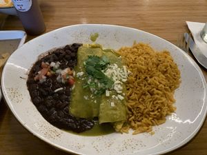 Vegan Enchiladas  at OSO Paseo in Oklahoma City