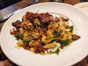 Mac and cheese at Millennium in Oakland