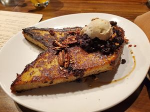 French toast (brunch menu) at Millennium in Oakland