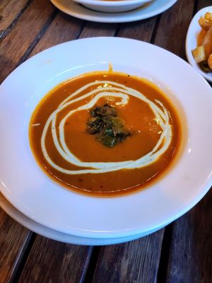 Latin Spiced Pumpkin Puree at Millennium in Oakland