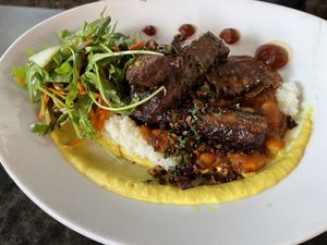 Tempeh  at Millennium in Oakland