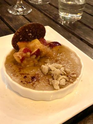 Chai Spice Crème Brûlée  at Millennium in Oakland