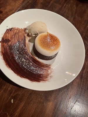 S’more chocolate  at Millennium in Oakland
