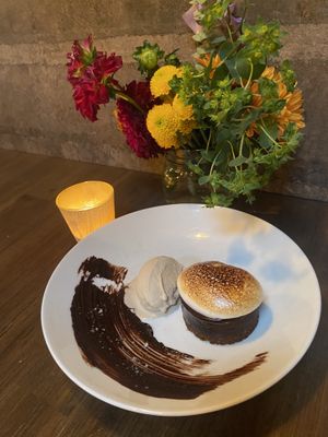 S’more torte at Millennium in Oakland