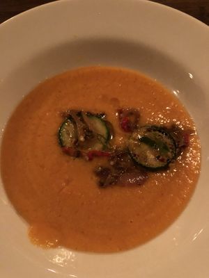 Gazpacho at Millennium in Oakland