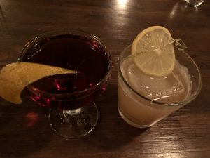 Drinks  at Millennium in Oakland