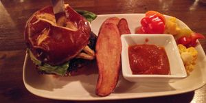 Millennium Burger *vegan at Millennium in Oakland