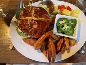 Millennium burger  at Millennium in Oakland