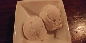 Maple and Sage ice cream *vegan at Millennium in Oakland