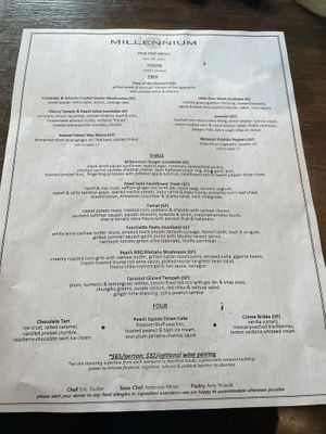   at Millennium in Oakland