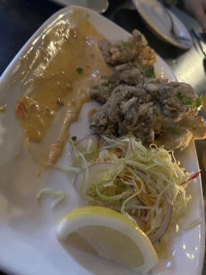 Coriander & Arborio Crusted Oyster Mushroom   at Millennium in Oakland