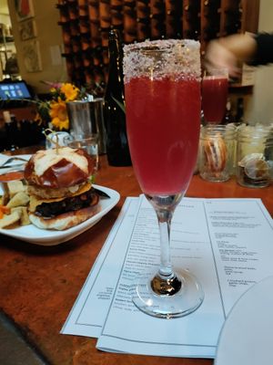 Lovers Lane - anniversary drink! at Millennium in Oakland