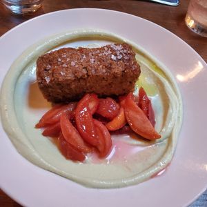 Heirloom Zucchini Torte at Millennium in Oakland