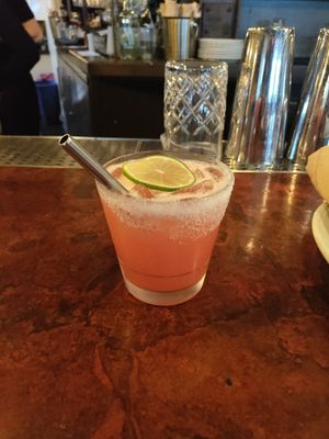 Strawberry margarita at Millennium in Oakland