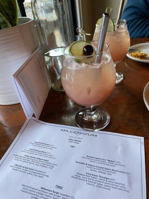 Mocktails  at Millennium in Oakland