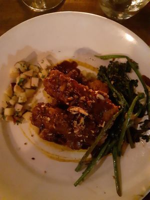 BBQ Tempeh at Millennium in Oakland