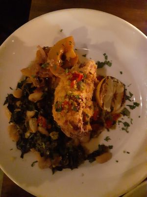 Cauliflower Steak at Millennium in Oakland