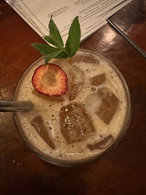 Pimm’s cup #Veganuary at Millennium in Oakland