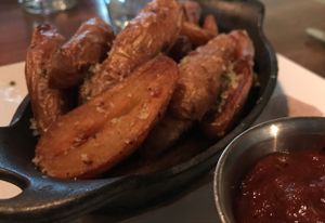 fingerling potatoes at Millennium in Oakland