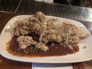 Arborio crusted mushrooms at Millennium in Oakland