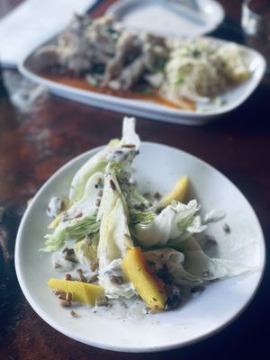 Wedge salad  at Millennium in Oakland