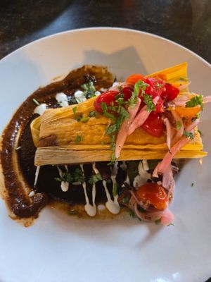 Tamale at Millennium in Oakland