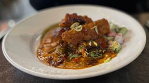 Manchurian Tempeh  at Millennium in Oakland
