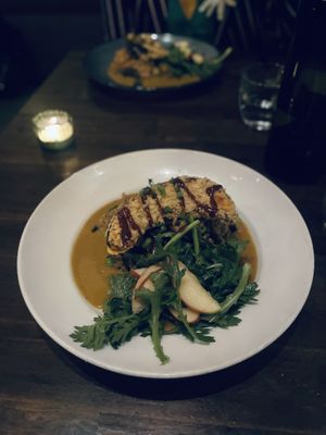 Pumpkin katsu  at Millennium in Oakland