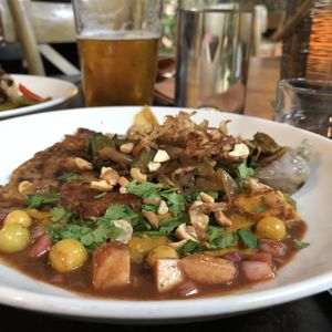 Sweet Corn Uttapam at Millennium in Oakland