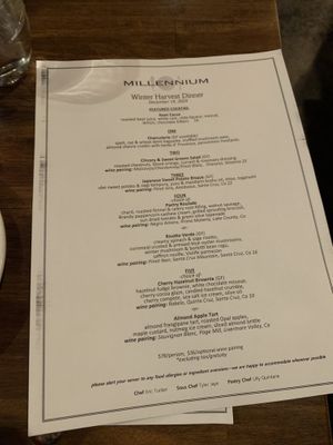   at Millennium in Oakland